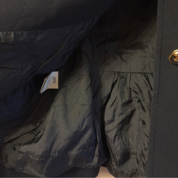 Moschino Black Jacket with Gold Accents - Picture 9 of 11